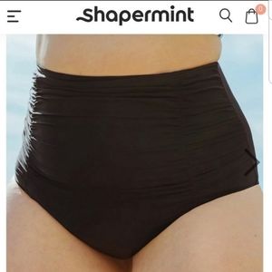 XL NWT Shapermint High-Waisted Control Bikini Bottom